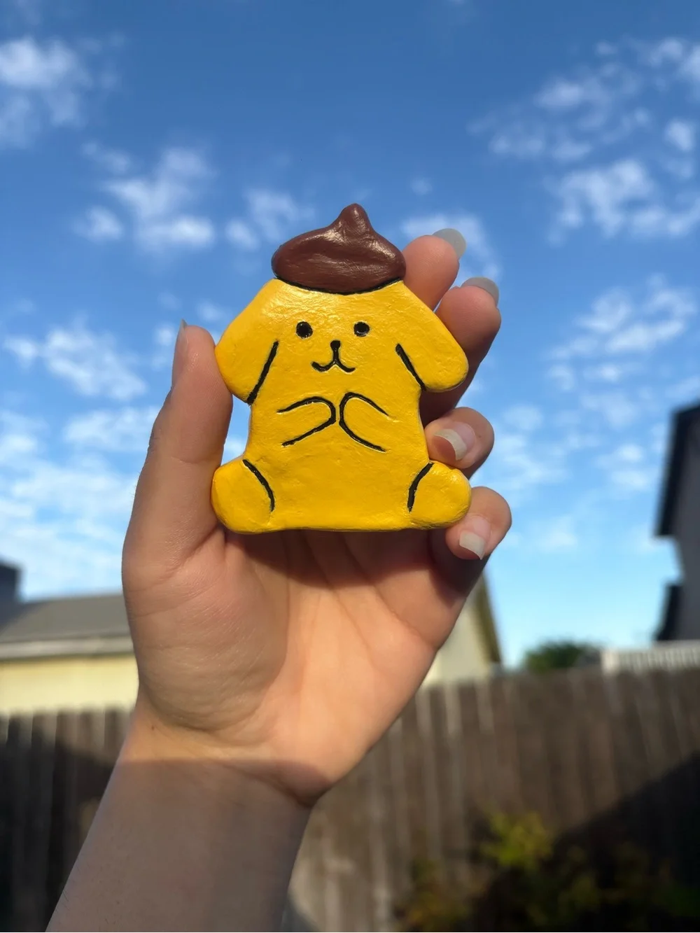Sanrio Pompompurin Magnet - Picture 3 of 5